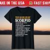 Top 10 Rules Of Scorpio October 23 - November 21 Birthday T-Shirt