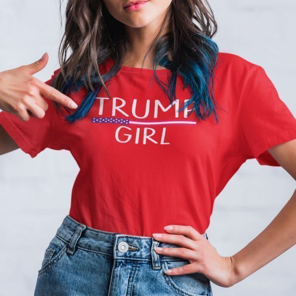 Trump Girl We The People Stand With Trump 2021 Shirt