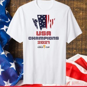 USA Champions 2021 Gold Cup Concacaf Official Shirt
