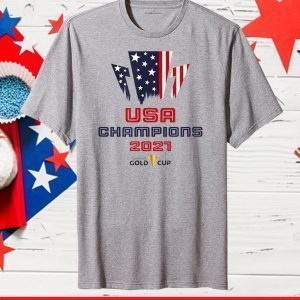 USA Champions 2021 Gold Cup Concacaf Official Shirt