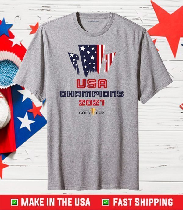 USA Champions 2021 Gold Cup Concacaf Official Shirt