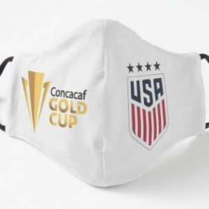 Usa Soccer Team Champs Gold Cup 2021 Face Mask