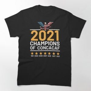 Usa Soccer Team Champions Concacaf Gold Cup 2021 limited Shirt