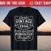Vintage 1956 Man Myth Legend 65th Birthday 65 Years Old T-Shirt