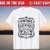 Vintage 1976 Limited Edition 45th Birthday 45 Years Old Shirt