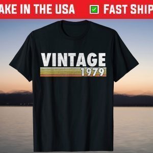 Vintage 1979 Best Of 42nd Birthday T-Shirt