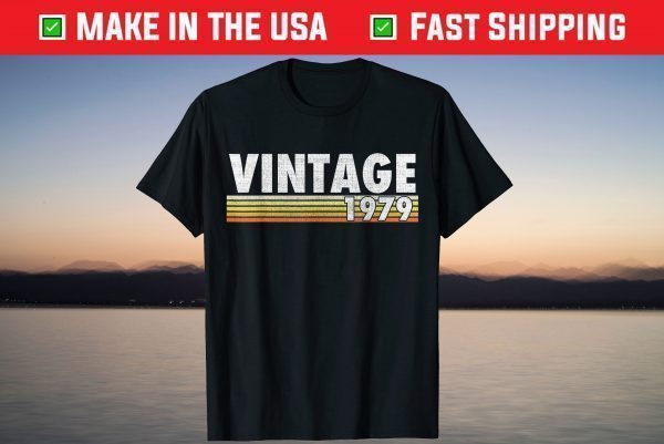 Vintage 1979 Best Of 42nd Birthday T-Shirt