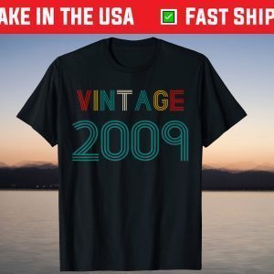 Vintage 2009 Retro 12 Years Old Shirt