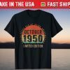 Vintage Born in October 1950 71st Birthday Tee Shirt
