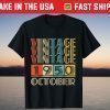 Vintage October 1950 71st Birrthday Shirt