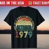 Vintage October 1979 42 Birthday 42th Birthday T-Shirt