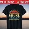 Vintage October 1993 Limited Edition 28th Birthday 28 Years Old T-Shirt