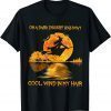 Witch Riding Brooms On A Dark Desert Highways Halloween Official Shirt