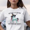 Witches By Nature Bitches By Choice Unicorn Halloween Unisex Shirt