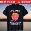 You Can't Scare Me I'm a Breast Cancer Survivor Witch T-Shirt