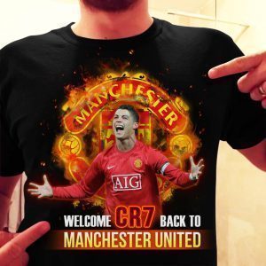 Cristiano Ronaldo Welcome To Manchester United Shirt