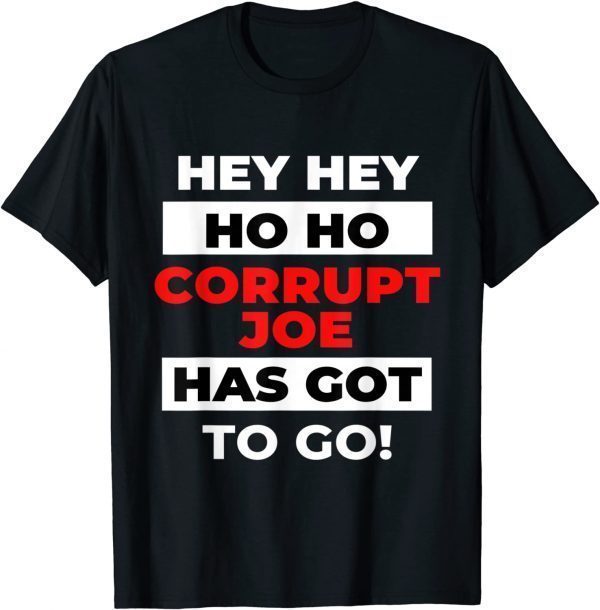 Anti Biden Corrupt Joe Pro Trump Tee Shirt