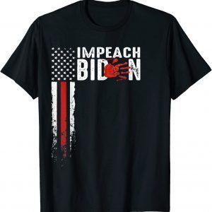 Anti Impeach Joe Biden USA Flag 2021 Shirt