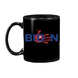 Biden blood on his hands Mug Limited