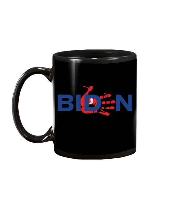 Biden blood on his hands Mug Limited