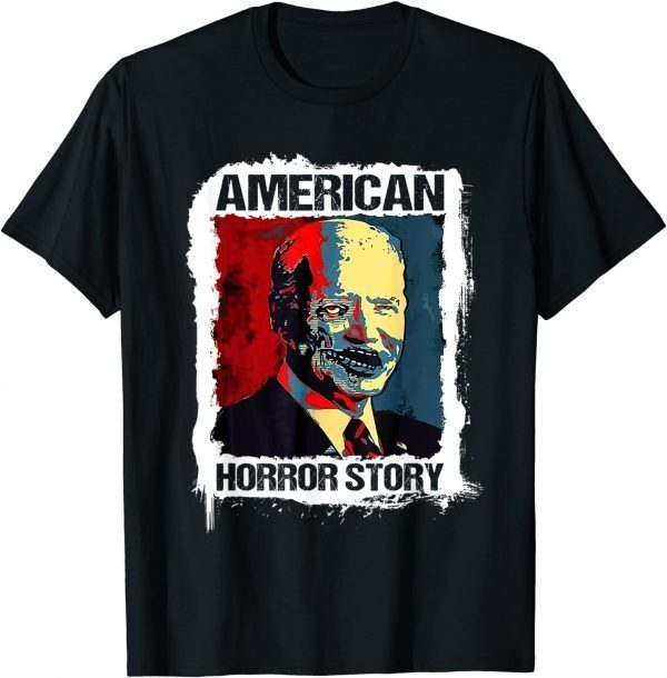 Biden Horror American Zombie Story Halloween T-Shirt