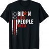 Biden Lied People Died USA Flag Unisex Shirt