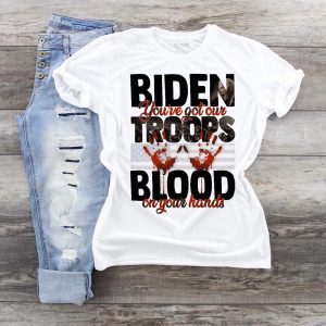 Blood on His Hands Flag 2021 Shirt