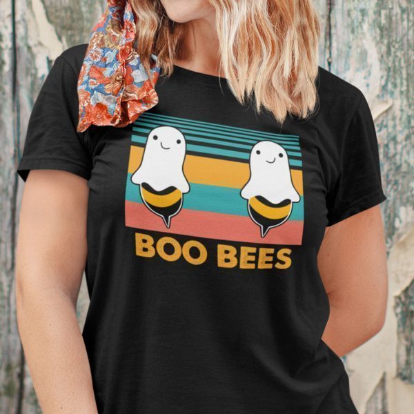 Vintage Boo Bees Halloween Us 2021 Shirt