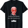 China Joe Biden Not My President Anti Joe Biden China 2021 Shirt