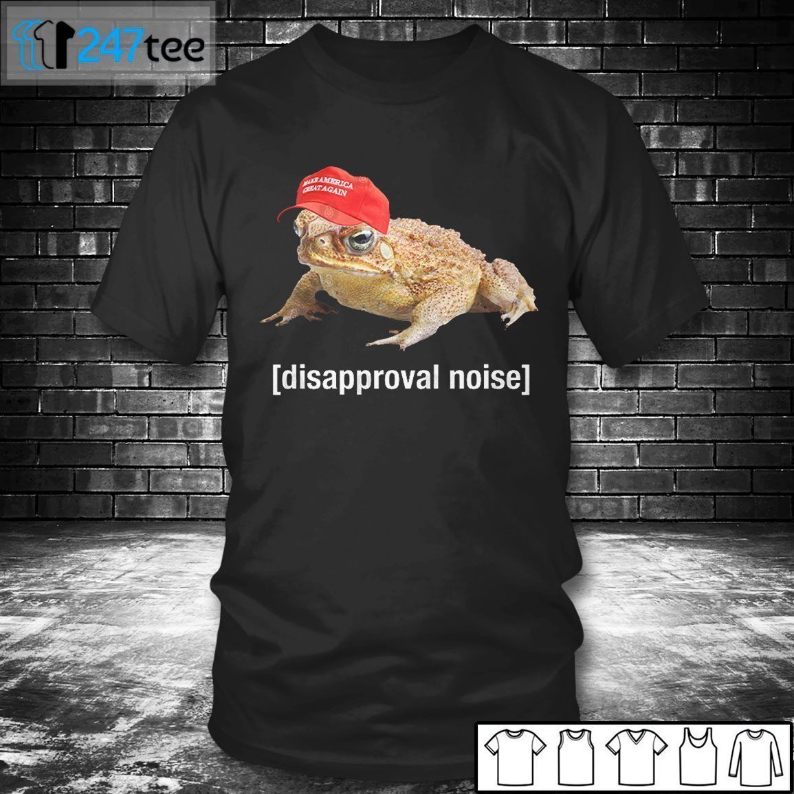 Conservative Frog Disapprovel Noise Unisex Shirt