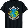 CureFest Around the World Globe Design Gift T-Shirt