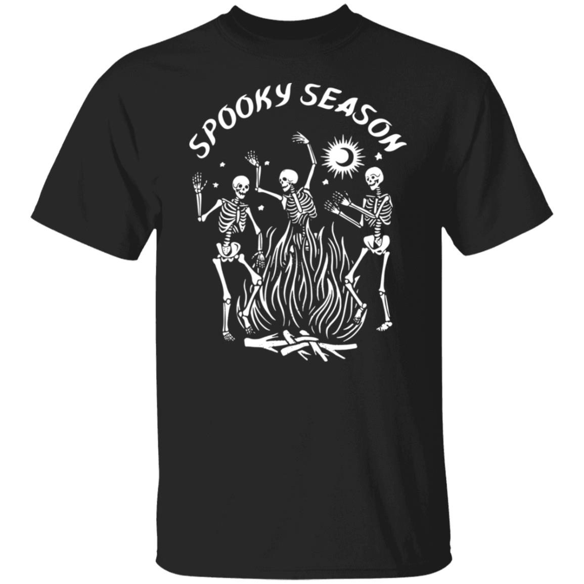 Dancing Skeleton Spooky Season 2021 Shirt