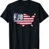 FJB Pro America US Distressed Flag F Biden FJB Anti Biden Unisex Shirt