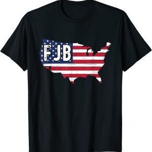 FJB Pro America US Distressed Flag F Biden FJB Anti Biden Unisex Shirt
