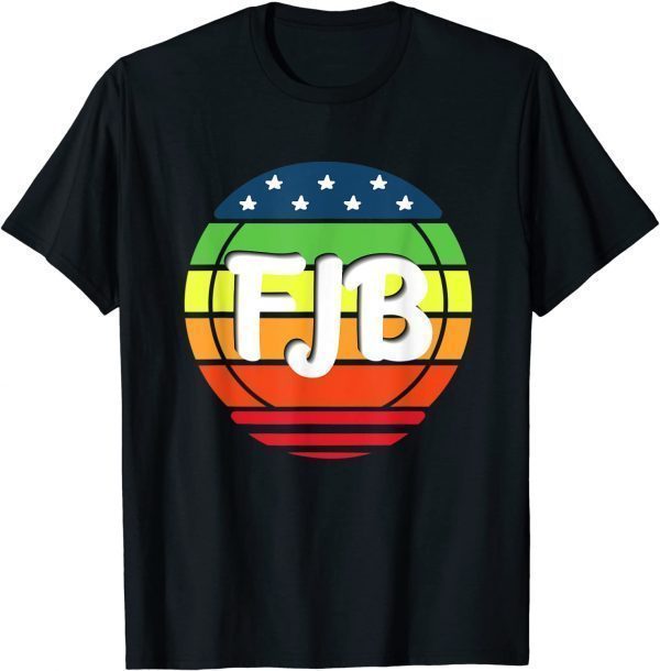FJB Pro America US Distressed Flag F Joe Biden FJB 2021 Shirt
