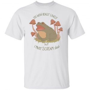 Frog Its Been Really Lovely But I Must Scream Now Classic Shirt