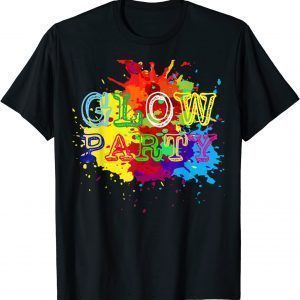 Glow Party Splash Colorful Limited Shirt