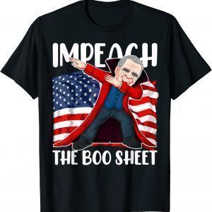 Halloween Biden Impeach The Boo Sheet Gift Shirt