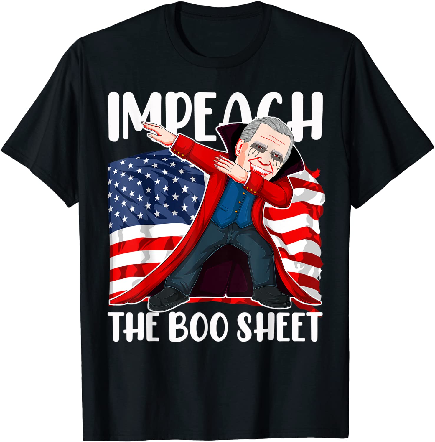 Halloween Biden Impeach The Boo Sheet Gift Shirt