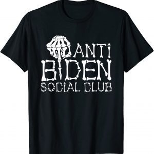 Halloween skeleton - Anti Biden Social Club Unisex Shirt