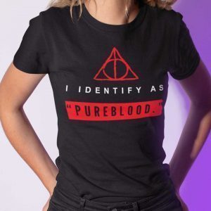 I Identify As Pureblood Anti Vax Luminaria Harry Potter Gift Shirt