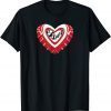 I Love Beer Red Bottle Cap Heart Gift Shirt