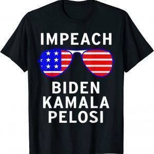 Impeach Biden Kamala Pelosi Impeach 86 46 Biden Us 2021 Shirt