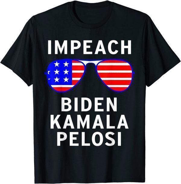 Impeach Biden Kamala Pelosi Impeach 86 46 Biden Us 2021 Shirt