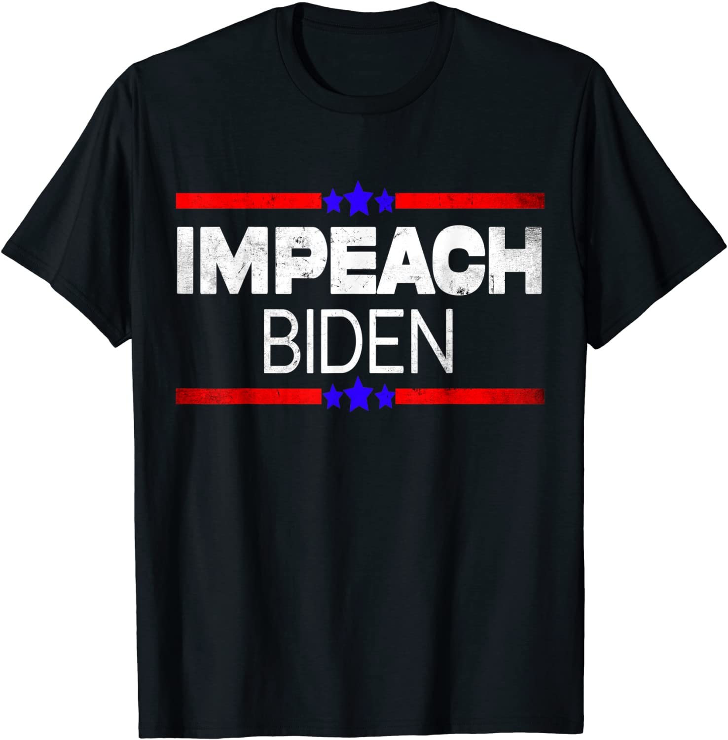 Impeach Joe Biden 46 American Flag Anti Biden Vintage 2021 Shirt
