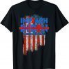 Impeach Joe Biden Kamala Harris Nancy Pelosi 8646 USA Flag 2021 T-Shirt