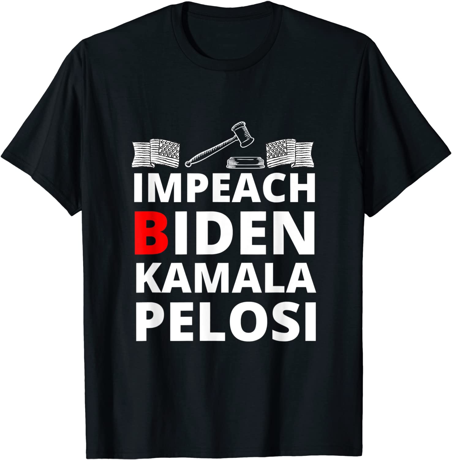 Impeach Joe Biden Kamala Harris Nancy Pelosi Impeach 46 Unisex Shirt