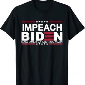 Impeachs 46 Joe Biden Republican Conservative Anti-Biden 2021 Shirt