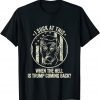 Joe Biden Sucks, When the hell is Trump coming back Tee Shirt