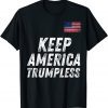 Keep America Without Him Distressed American Flag Official Shirt